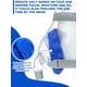 thumbnail image 3 of 4Forros para mascarillas reutilizables de cara completa, suaves y lavables, compatibles con la mayoría de mascarillas faciales completas, color azul. Reducen fugas de aire y ampollas., 3 of 5