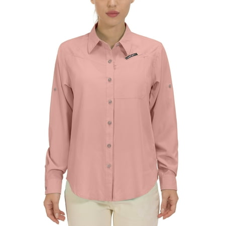 Little Donkey Andy Women s UPF 50 UV Protection Shirt Breathable Long Sleeve Fishing Hiking Shirts Quick Dry Size S
