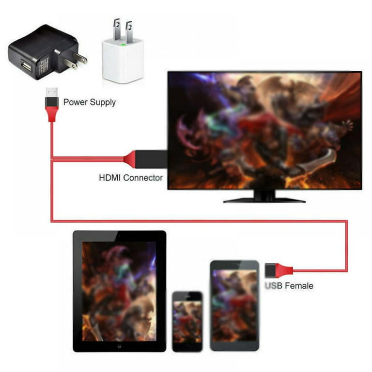 Samsung Galaxy S5 / Note 4 / Edge MHL 3.0 4K HDTV HDMI Adapter