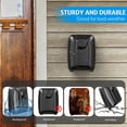 thumbnail image 3 of Wall Mounted Key Box, AMIR Key Lock Box Large Capacity Key Storage Box 12-Digit Push Button Key Box for Door Gate Warehouse Basement Garage, 3 of 10