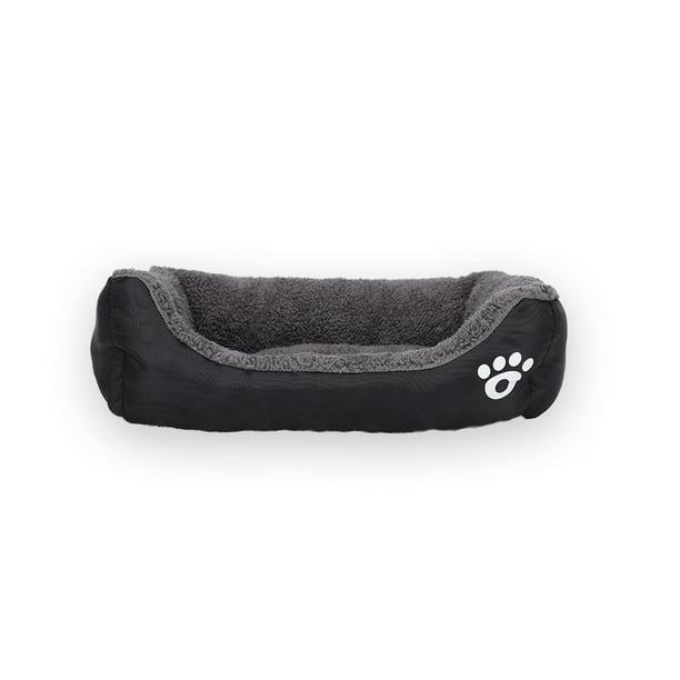 Nido para gatos de color caramelo con huella de color para mascotas, nido para gatos, cálido para invierno, almohadilla grande para perros
