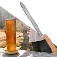 thumbnail image 3 of Cuchillo para , Apicultor Colmena Herramienta Equipo Herramienta Gancho Apicultor Colmena Suministro Uncapping diente de medio plano Cola Equipo de apicultura, 3 of 8