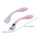 thumbnail image 5 of WORGEOUS 1 set 2pcs baby waterware staveware acero inoxidable cucharada de horquilla para niños pequeños para niños pequeños, 5 of 8