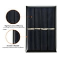 thumbnail image 2 of Labymos 2PCS 0.28W 2V Mini Solar Panel Polycrystalline Silicon Small Solar Cell DIY Waterproof Camping, 2 of 8