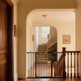 thumbnail image 6 of 29-57 Inch Dog Gate Indoor, Adjustable Pet Gates for Wide Openings, Pressure Mounted Pet Fence, No Drilling, Expandable Dog Gate for Doorways, Stairways and Hallways (Black, 29"-57" W x 30.5“H), 6 of 8