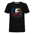 thumbnail image 5 of Jjayotai Mens 4th of July Shirts, Men's & Big Men's Graphic T-Shirt, Summer Short Sleeve Crew Neck Tops, Graphic Tees Men, 5 of 5