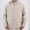 #074-Beige, variant on Mens Casual Solid Color Zip-Up Hoodie with Pockets Long Sleeve Cardigan Athletic Jacket