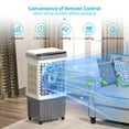 thumbnail image 3 of TABU Evaporative Air Cooler, 3000 CFM Swamp Cooler with 6.6 gal Tank, 7H Timer, Remote Control,Grey, 3 of 9