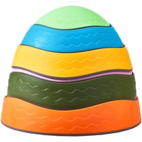 KFFKFF Children's Balance Stepping Stones, Set of 6, Supports 220 lbs, Anti-Slip, Sensory Stepping Stones for Toddlers, Indoor/Outdoor Coordination Game Toys, Suitable for Kids Aged 3 to 8