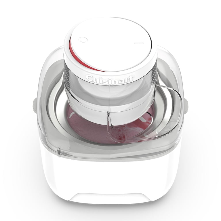 Single-Serve Ice Cream Maker, 1 Pint Capacity, White photo 2