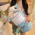 thumbnail image 1 of Creative Anime Plush Cartoon Doll Bouquet Finished Christmas Birthday Gift For Girlfriend Valentine's Day Gift (11.8 Inch), 1 of 3