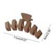 thumbnail image 3 of Pinzas para el cabello para mujeres, pinzas grandes con forma de garra, antideslizantes, mate, de sujeción fuerte, para cabello grueso o fino, para mujeres y niñas, cómodas, modernas y bonitas., 3 of 4