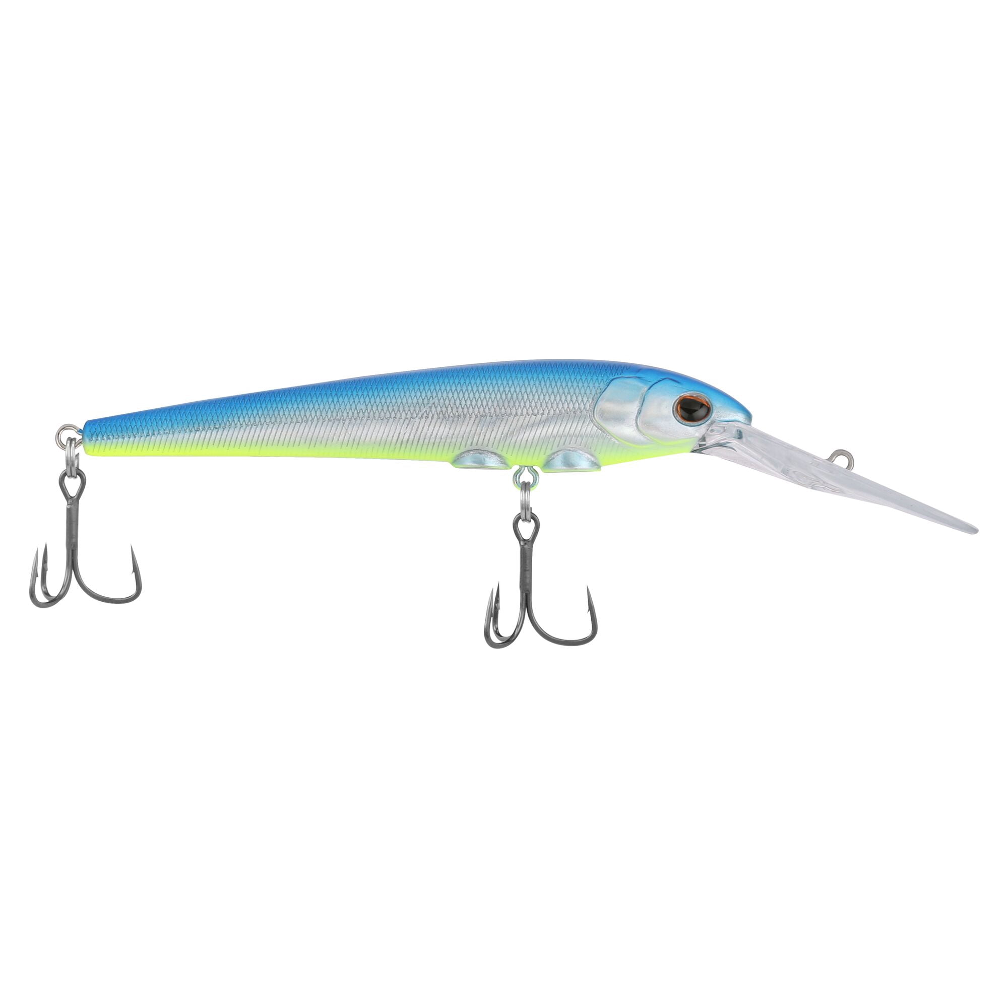 Berkley Deep Hit Stick, 4.25 in, Crankbaits, Blue Slime (1 Count)