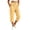 Yellow, variant on Plus Size Cropped Pants Women Lightweight Capris with Pockets Elastic Waisted Petite Vacation Lounge