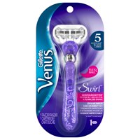 Gillette Venus Swirl Flexiball Women's Razor, 1 handle + 1 refill