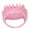 Pink, variant on Yajisi Silicone Scalp Massager Shampoo Brush, Gentle Dandruff Removal Exfoliator Scrubber for Hair Growth, Manual Head Massaging Tool for Relaxing, 3.94 inches / 10 cm, Purple