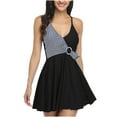 thumbnail image 1 of Bikini con estilo para mujer con almohadilla en el pecho sin soporte de acero Correa cómoda Traje de baño dividido Conjunto de dos piezas para la playa OAVQHLG3B Store  lin121212, 1 of 4