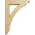 thumbnail image 3 of Ekena Millwork 1 3/4"W x 8 1/2"D x 12"H Large Thorton Wood Bracket, Alder (2-Pack), 3 of 5
