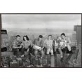 thumbnail image 1 of Friends - Framed TV Show Poster / Print (The Friends Sitting On Girder / Sitting Above Manhattan) (Size: 36" x 24"), 1 of 4