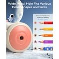thumbnail image 3 of Jupitearth Pink Office Supplies/Pencils & Pencil Electric Pencil Sharpeners,Hands-Free,Auto in & Out Spaceship for Home and Office, 3 of 9
