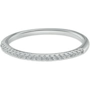 1/4 Carat T.W Cubic Zirconia Sterling Silver Wedding Band