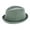 Olive, variant on Epoch Hats Company Washed Denim Cotton Fedora Hat (Men)