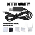 thumbnail image 2 of Step Up Converter Cable Power Supply Adapter Cable with DC Jack 5.5 x 2.1mm, 2 of 7