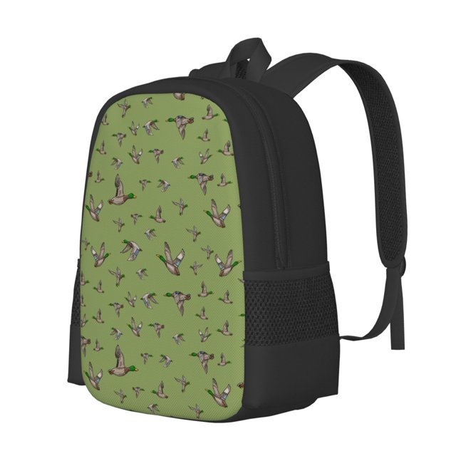 Easygdp Mallard Duck Mochila de Gran Capacidad Minimalista Ideal para Escuela, Viajes y Uso Diario