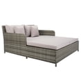 thumbnail image 4 of SAFAVIEH Cadeo Outdoor Patio Daybed, Grey, 4 of 11