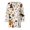 101# White, variant on Halloween Shirts for Women 2026 3/4 Sleeve Funny Graphic T-Shirt Casual Crewneck Tunic Tops Halloween Costumes Adult