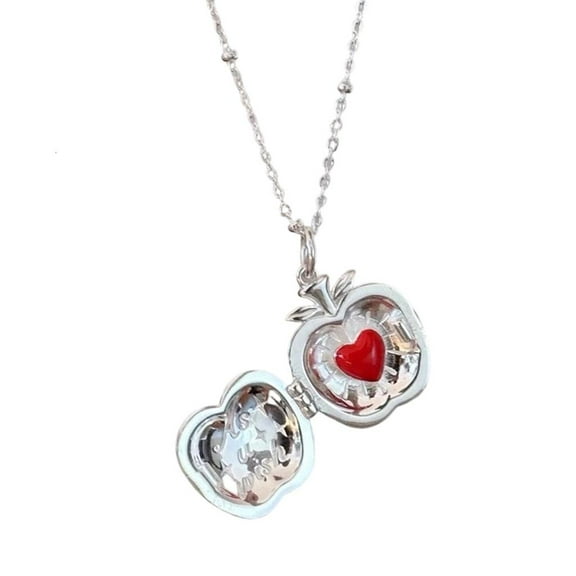 lanema Fashionable Apples Pendant Necklace Unique Necklace Trendy Women Necklace Great for Gifting to Youthful Fashionistas
