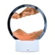 thumbnail image 2 of Imagen de Arena , Lámpara de Reloj de Arena de Luz Nocturna Escena de Arena Decorativa Arena Que Fluye para Decoración Hogar Comedor Naranja, 2 of 8