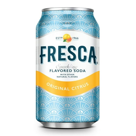 Fresca Grapefruit Citrus Sparkling Soda Water, 12 fl oz
