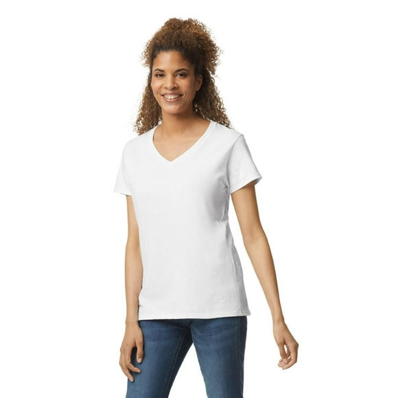 Gildan Women's Classic Short Sleeve V-Neck T-Shirt