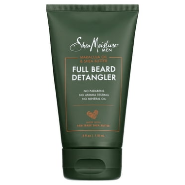 SheaMoisture Men Full Beard Detangler with Maracuja Oil and Shea Butter, 4 fl oz