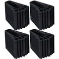 thumbnail image 2 of Miangastore 4pcs Telescoping Ladder Stabilizer Step Ladder Feet Covers Extension Ladder Feet Support Grips, 2 of 8