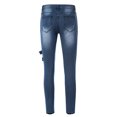 thumbnail image 5 of QHFBli Mens Baggy Jeans Fashionable Straight Leg Pants Stretch Business Casual, 5 of 7