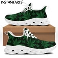 thumbnail image 1 of Chaussures à Lacets pour Femmes Design Fleur d'Hibiscus Tropical Décontracté Résistant à l'Usure, 1 of 5