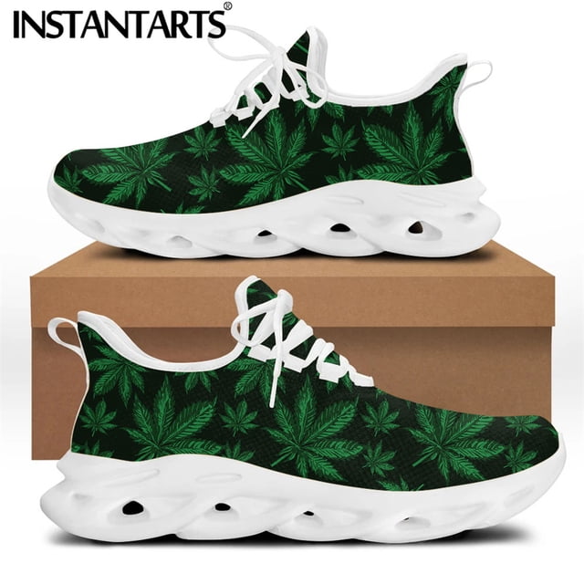 Chaussures à Lacets pour Femmes Design Fleur d'Hibiscus Tropical Décontracté Résistant à l'Usure
