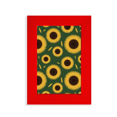 thumbnail image 1 of Pattern Sunflower Petal Flower Picture Display Art Red Photo Frame, 1 of 4