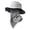 Gray, variant on Bucket Hat Sun Protection, Outdoor Fishing Hat, 6-in-1 Detachable Face Mask and Neck Flap, Lightweight Breathable Windproof Quick-Dry Hat