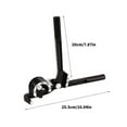 thumbnail image 5 of Manual Aluminum Tube Bender 1/4" 5/16" 3/8" 180-Degree Ergonomic Tool for HVAC & Metal Conduit Tasks, 5 of 12
