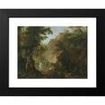 thumbnail image 2 of Anna Matteini 18x15 Black Modern Framed Museum Art Print Titled - Delphic Muses Approaching the Corycian Cave on Mount Parnassus, Greece (1816), 2 of 5