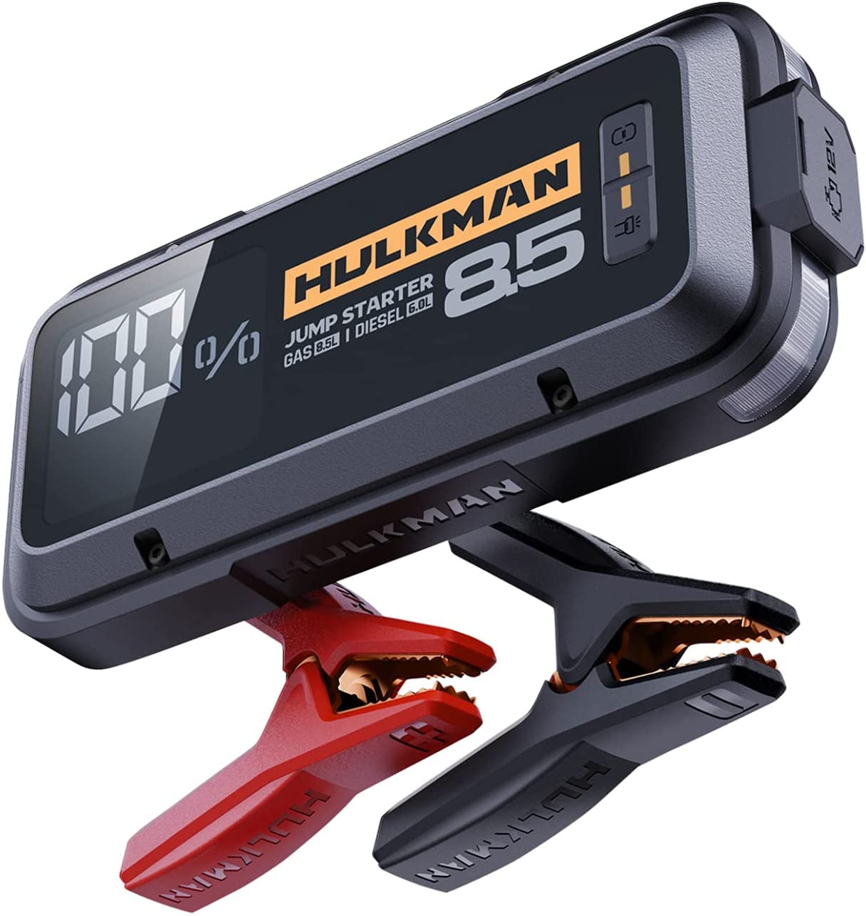 HULKMAN Alpha85S Jump Starter 2000 Amp Car Starter with PreHeat Tech