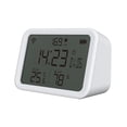 thumbnail image 4 of Tuya WiFi 2.4GHz 4 in 1 LCD Illumination Clock Smart Temperature Humidity Sensor, 4 of 8