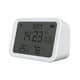 thumbnail image 5 of 1 Smart Tuya WiFi 2.4GHz 4 en LCD Iluminación Reloj Temperatura Humedad Sensor, 5 of 9