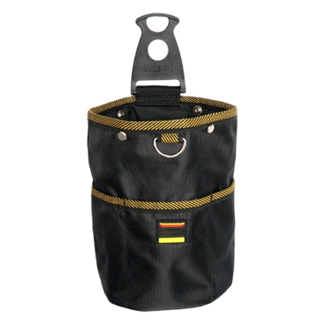 Bolsa de herramientas de cadera, bolsa de almacenamiento para piezas pequeñas, bolsa organizadora de jardín con cierre de liberación rápida para entus