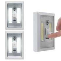 2 COB Lights Switch LED Night Lamp Wireless Closet Wall Lights Battery Operated
