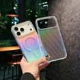 thumbnail image 2 of Compatible with iPhone 17 Laser Transparent Case,Luxury Glitter Bling TPU and Hard PC Shockproof Dazzling Color Ultra Slim Phone Case with Full Camera Lens Protector for Women Men,A, 2 of 11