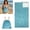 A, variant on 2-in-1 Convertible Towel & Backpack with Inner Zip Pocket & Sand-Proof Fabric, Oversized Wearable Beach Bag, Quick-Dry Packable Mat for Camping, Vacation & Beach